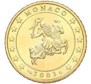 50 евроцентов 2003 года Монако — Фото №1
