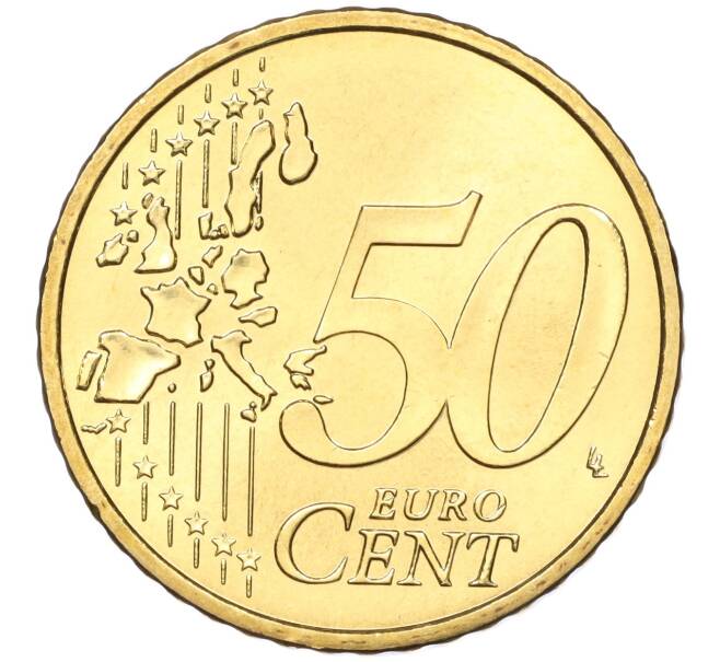 Монета 50 евроцентов 2003 года Монако (Артикул: M2-65506) — Фото №2