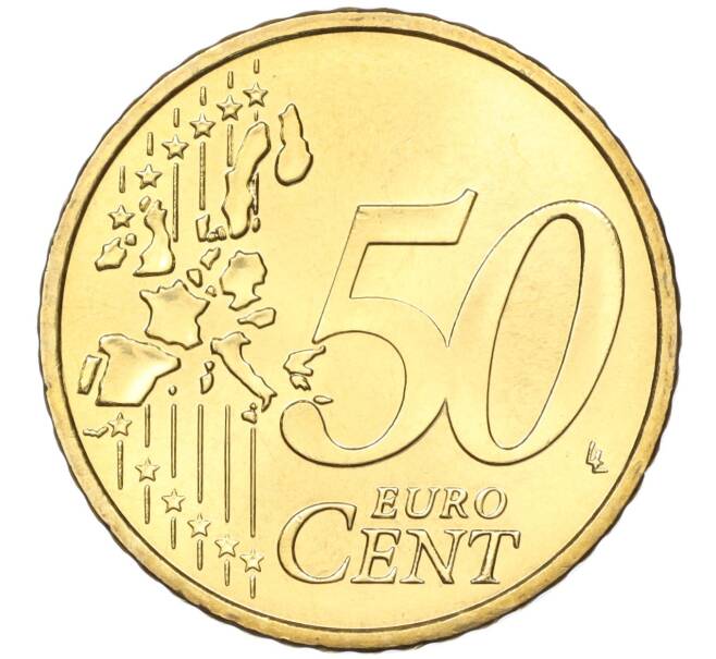 Монета 50 евроцентов 2003 года Монако (Артикул: M2-65508) — Фото №2