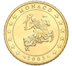 50 евроцентов 2003 года Монако — Фото №1