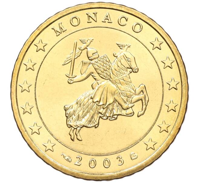 Монета 50 евроцентов 2003 года Монако (Артикул: M2-65511) — Фото №1
