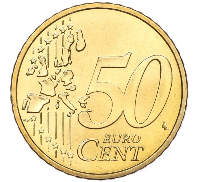 Монета 50 евроцентов 2003 года Монако (Артикул: M2-65512) — Фото №2