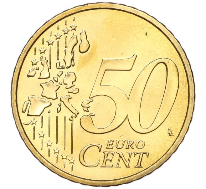 Монета 50 евроцентов 2003 года Монако (Артикул: M2-65515) — Фото №2