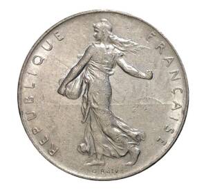 1 франк 1973 года — Фото №2