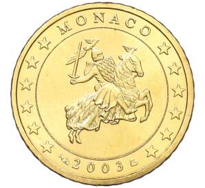50 евроцентов 2003 года Монако — Фото №1