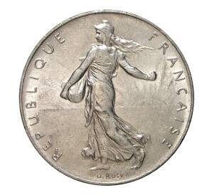 1 франк 1974 года — Фото №2