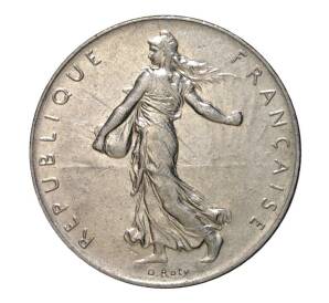 1 франк 1977 года — Фото №2