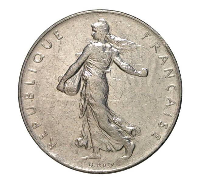 Монета 1 франк 1978 года (Артикул: M2-10197) — Фото №2