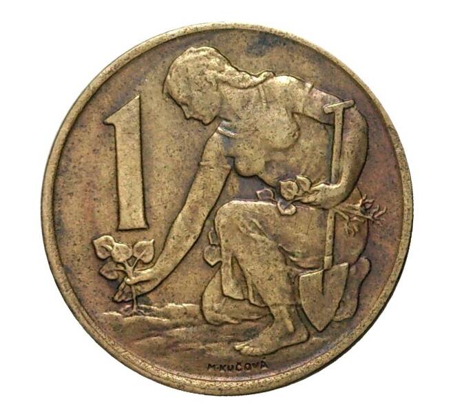 Монета 1 крона 1975 года (Артикул: M2-10205) — Фото №2