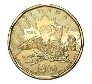 1 доллар 2016 года Счастливая гагара — Фото №1