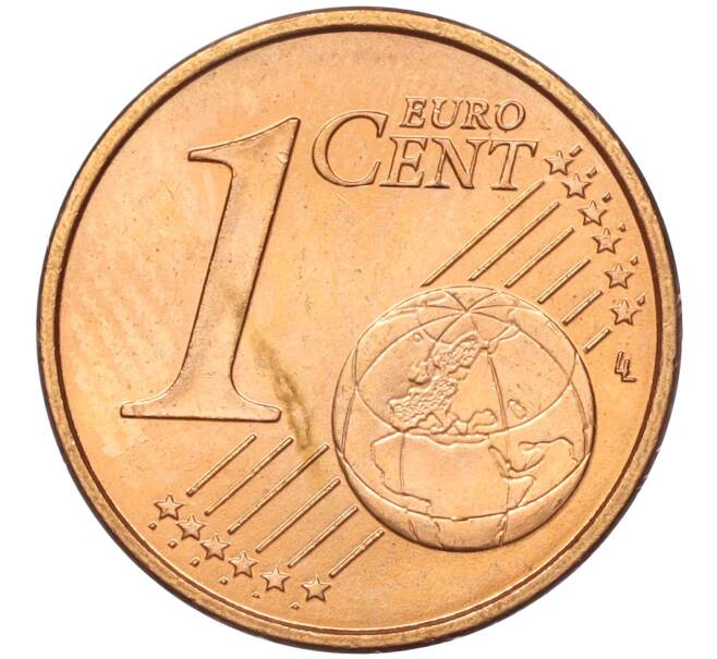 Монета 1 евроцент 2001 года Монако (Артикул: M2-65557) — Фото №2