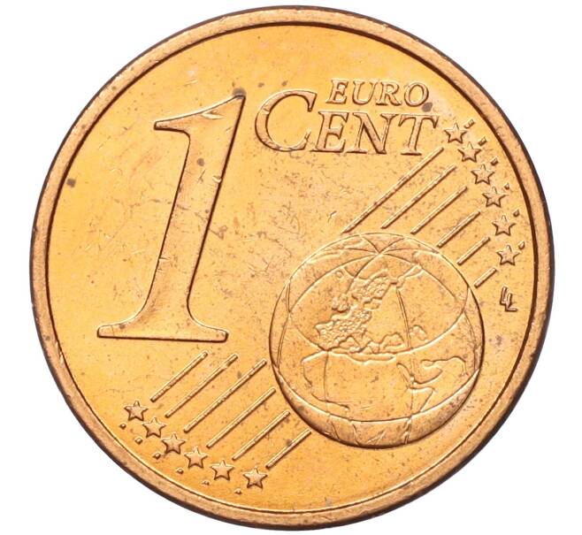 Монета 1 евроцент 2001 года Монако (Артикул: M2-65559) — Фото №2