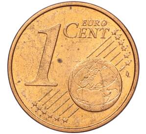 1 евроцент 2001 года Монако — Фото №2