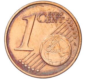 1 евроцент 2001 года Монако — Фото №2