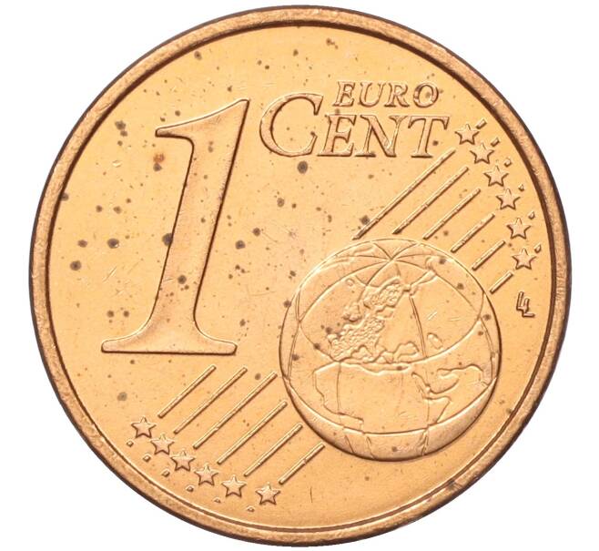 Монета 1 евроцент 2001 года Монако (Артикул M2-65570)