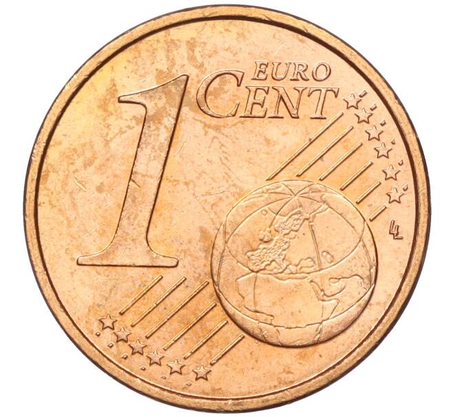 Монета 1 евроцент 2001 года Монако (Артикул: M2-65574) — Фото №2