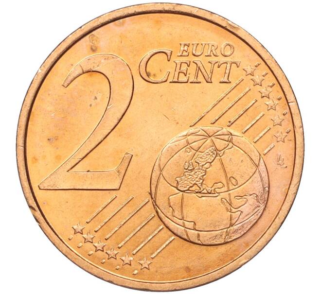 Монета 2 евроцента 2001 года Монако (Артикул: M2-65576) — Фото №2