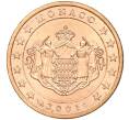 Монета 2 евроцента 2001 года Монако (Артикул: M2-65585) — Фото №1