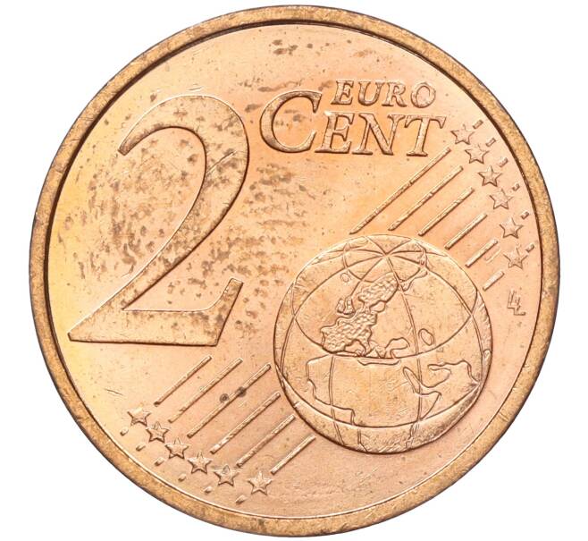 Монета 2 евроцента 2001 года Монако (Артикул: M2-65585) — Фото №2