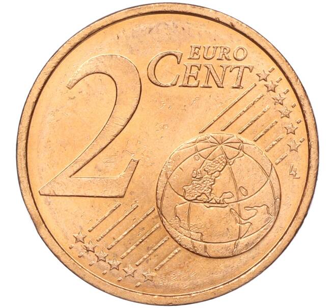 Монета 2 евроцента 2001 года Монако (Артикул: M2-65587) — Фото №2