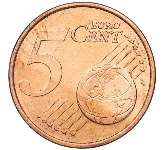 Монета 5 евроцентов 2001 года Монако (Артикул: M2-65588) — Фото №2