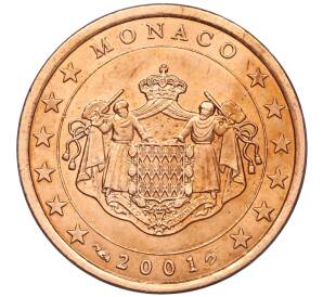 5 евроцентов 2001 года Монако — Фото №1