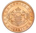 Монета 5 евроцентов 2001 года Монако (Артикул: M2-65591) — Фото №1