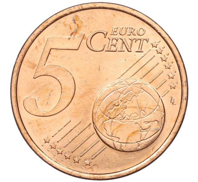Монета 5 евроцентов 2001 года Монако (Артикул: M2-65593) — Фото №2
