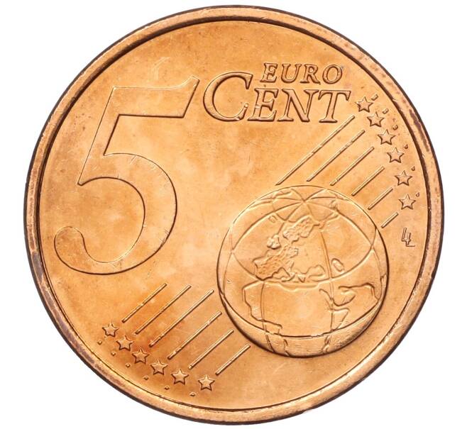 Монета 5 евроцентов 2001 года Монако (Артикул: M2-65599) — Фото №2