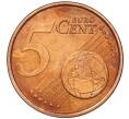 Монета 5 евроцентов 2001 года Монако (Артикул: M2-65600) — Фото №2