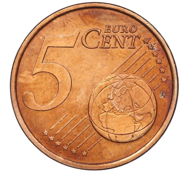 Монета 5 евроцентов 2001 года Монако (Артикул: M2-65600) — Фото №2