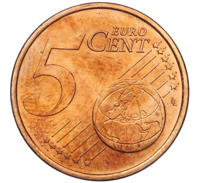 Монета 5 евроцентов 2001 года Монако (Артикул: M2-65609) — Фото №2
