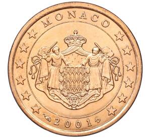 5 евроцентов 2001 года Монако — Фото №1