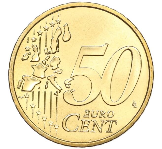 Монета 50 евроцентов 2003 года Монако (Артикул: M2-65622) — Фото №2