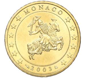 50 евроцентов 2003 года Монако — Фото №1