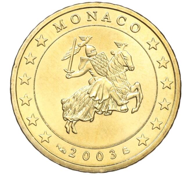 Монета 50 евроцентов 2003 года Монако (Артикул: M2-65627) — Фото №1