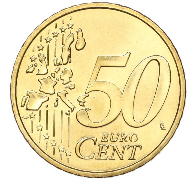 Монета 50 евроцентов 2003 года Монако (Артикул: M2-65629) — Фото №2