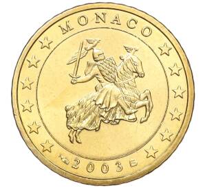 50 евроцентов 2003 года Монако — Фото №1