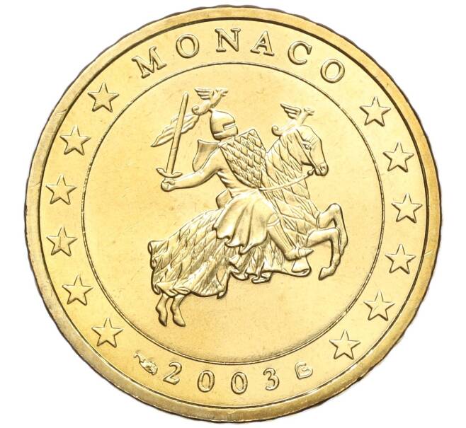Монета 50 евроцентов 2003 года Монако (Артикул: M2-65635) — Фото №1