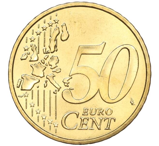 Монета 50 евроцентов 2003 года Монако (Артикул: M2-65635) — Фото №2