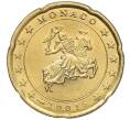 Монета 20 евроцентов 2001 года Монако (Артикул: M2-65639) — Фото №1