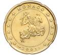 Монета 20 евроцентов 2001 года Монако (Артикул: M2-65653) — Фото №1