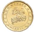 Монета 20 евроцентов 2001 года Монако (Артикул: M2-65654) — Фото №1