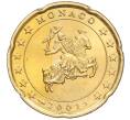 Монета 20 евроцентов 2001 года Монако (Артикул M2-65664)