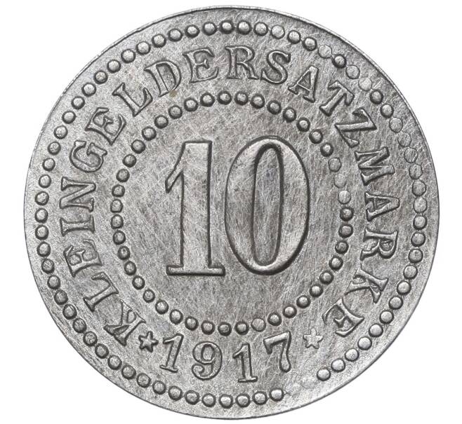 Монета 10 пфеннигов 1917 года Германия — город Немецкая Илава (Айлау) (Нотгельд) (Артикул: K11-95760) — Фото №2