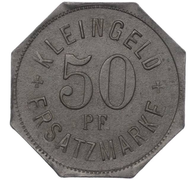 Монета 50 пфеннигов 1917 года Германия — город Халль (Нотгельд) (Артикул: K11-95761) — Фото №2