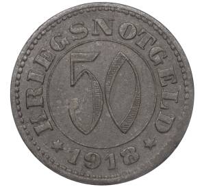 50 пфеннигов 1918 года Германия — город Ройтлинген (Нотгельд) — Фото №2