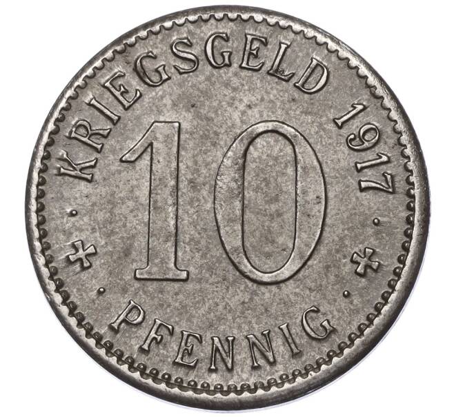 Монета 10 пфеннигов 1917 года Германия — город Ален (Нотгельд) (Артикул: K11-95773) — Фото №2