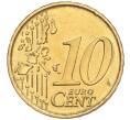 Монета 10 евроцентов 2001 года Монако (Артикул: M2-65726) — Фото №2