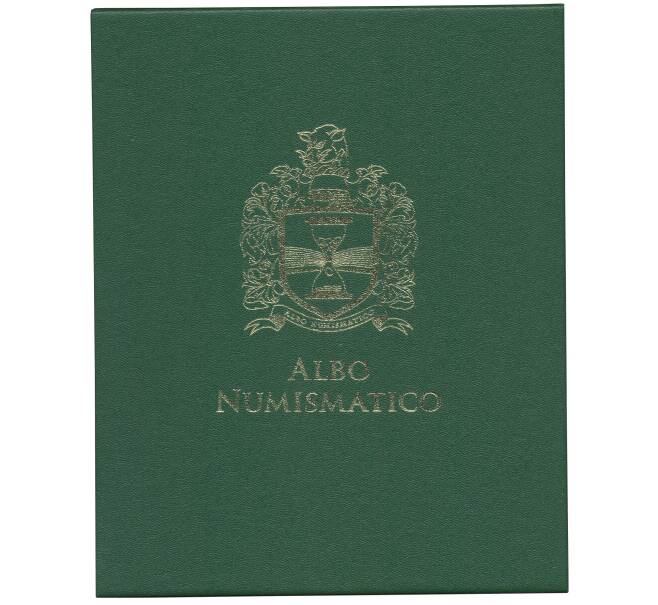 Футляр для альбомов «Albo Numismatico» толщиной 30 см — Зеленый
